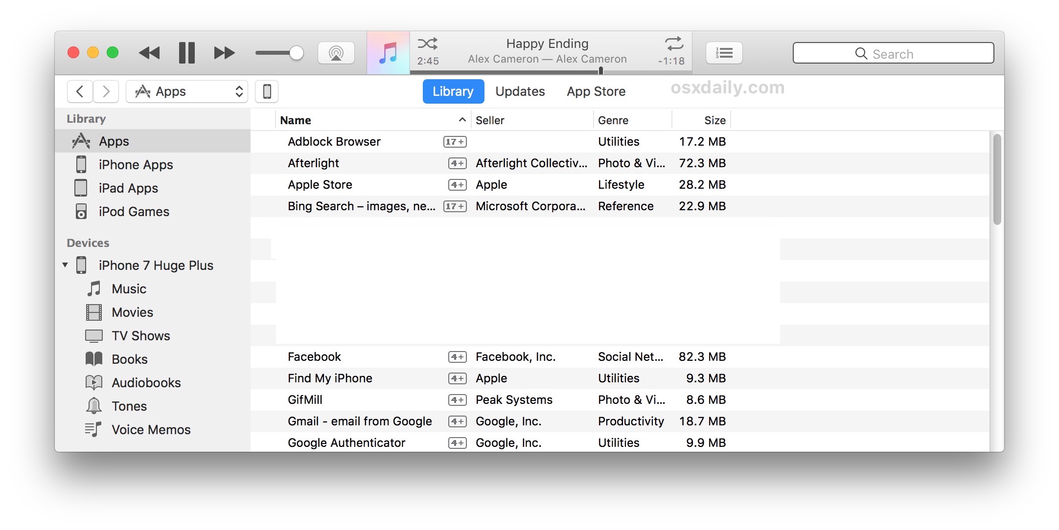 where to download app on itunes for mac